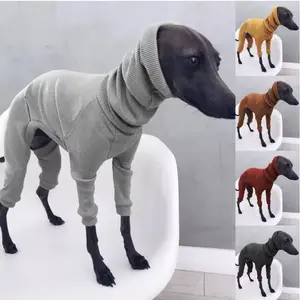 Greyhound Winter Coat & Pajamas - Turtleneck Onesie for Medium to Large Dogs