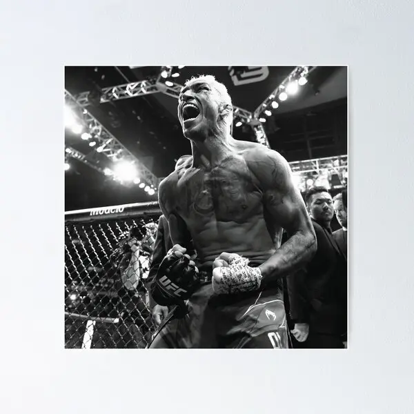 Charles Oliveira - UFC Champion, Do Bronx POSTER UNFRAMED