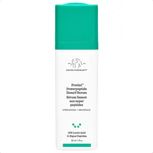 Drunk Elephant Protini Powerpeptide Resurf Serum for Combination Skin, Back Application Area Skincare