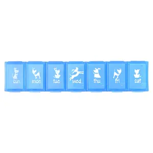 Ezy Dose Pets, Weekly Pill Planner, Dogs, Large, 1 Count