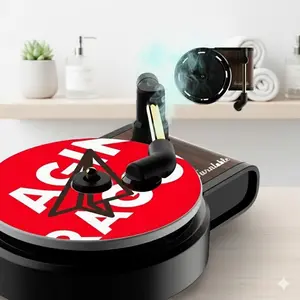 Vintage Record Style Car Air Freshener - Creative Aroma Diffuser for Car Vent, Decorative Fragrance System & Interior Accessory. Unique Scent Dispenser for Fresh Car Ambiance.