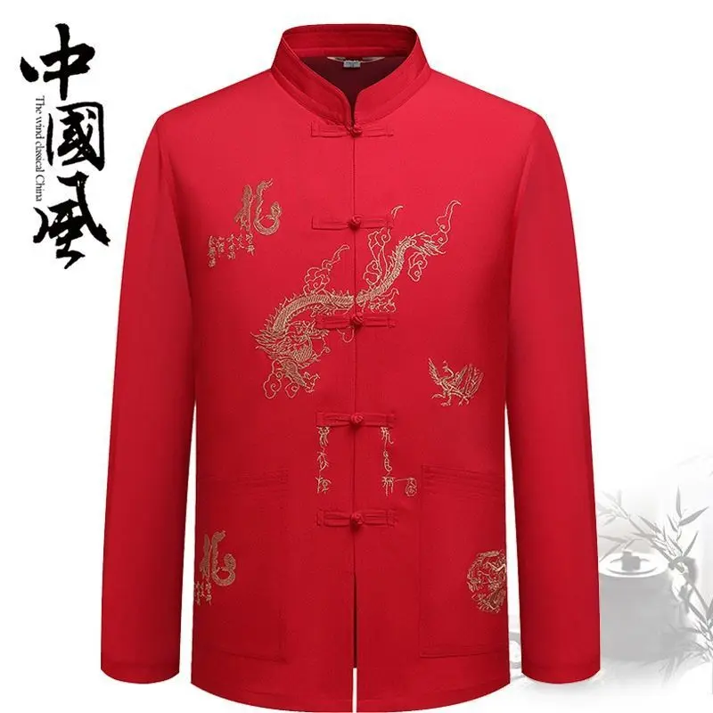 Big Dragon Long Sleeve (Top) Red