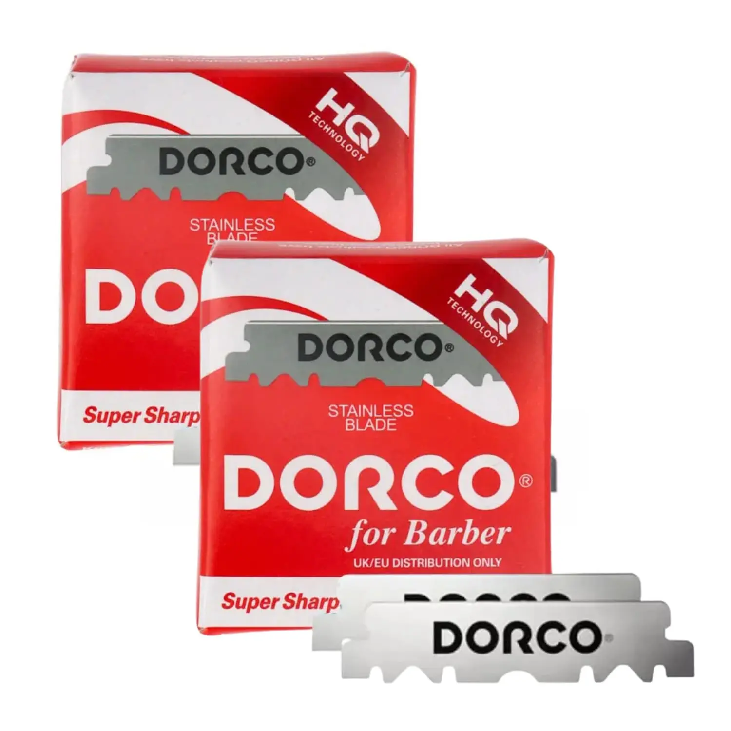 Single Edge Razor Blades for Straight Razors and Shavettes – Barbershop-Quality Sharp, Smooth Shaving Refills – (Pack of 200)