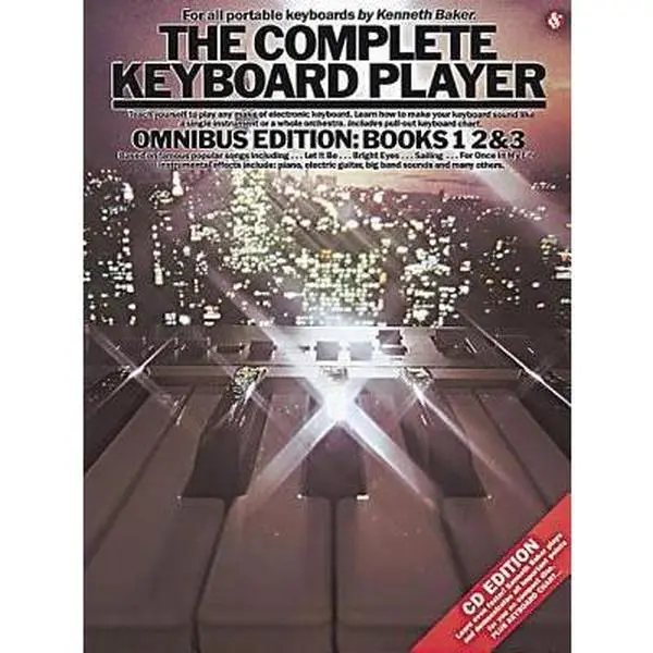 Used Electronic Literature Book - The Complete Keyboard Player: Omnibus Edition by Kenneth Baker (English Paperback)