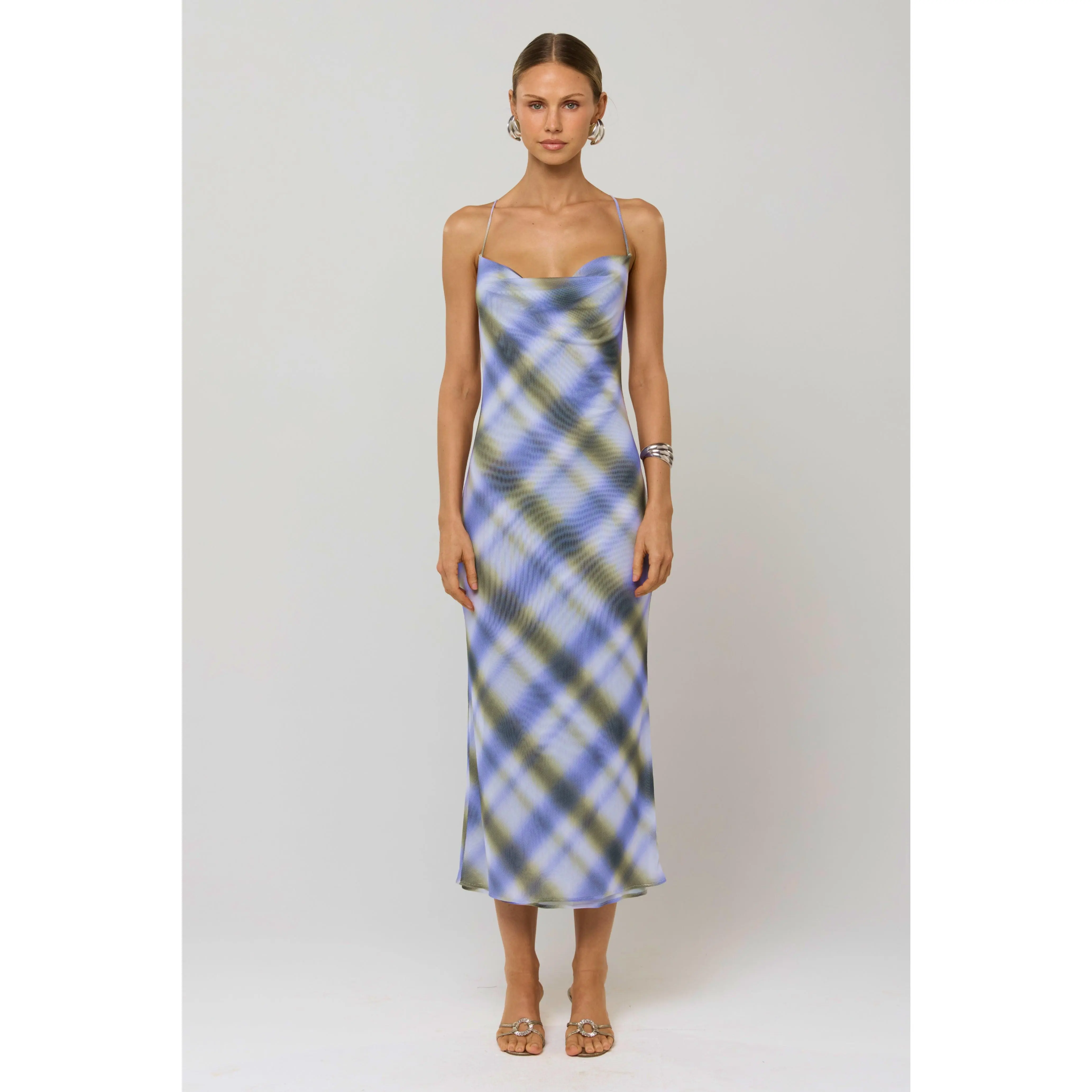 Serena Dress in Blur