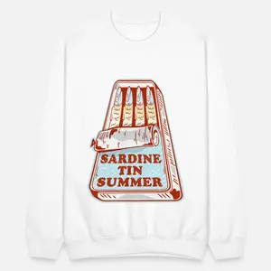 https://image.spreadshirtmedia.com/image-server/v1/products/T512A1PA4049PT17X10Y29D1052165864W27992H39190/views/1,width=1200,height=1200,appearanceId=1,backgroundColor=F2F2F2,modelId=6059,crop=detail/sardines-summer-unisex-crewneck-sweatshirt.jpg