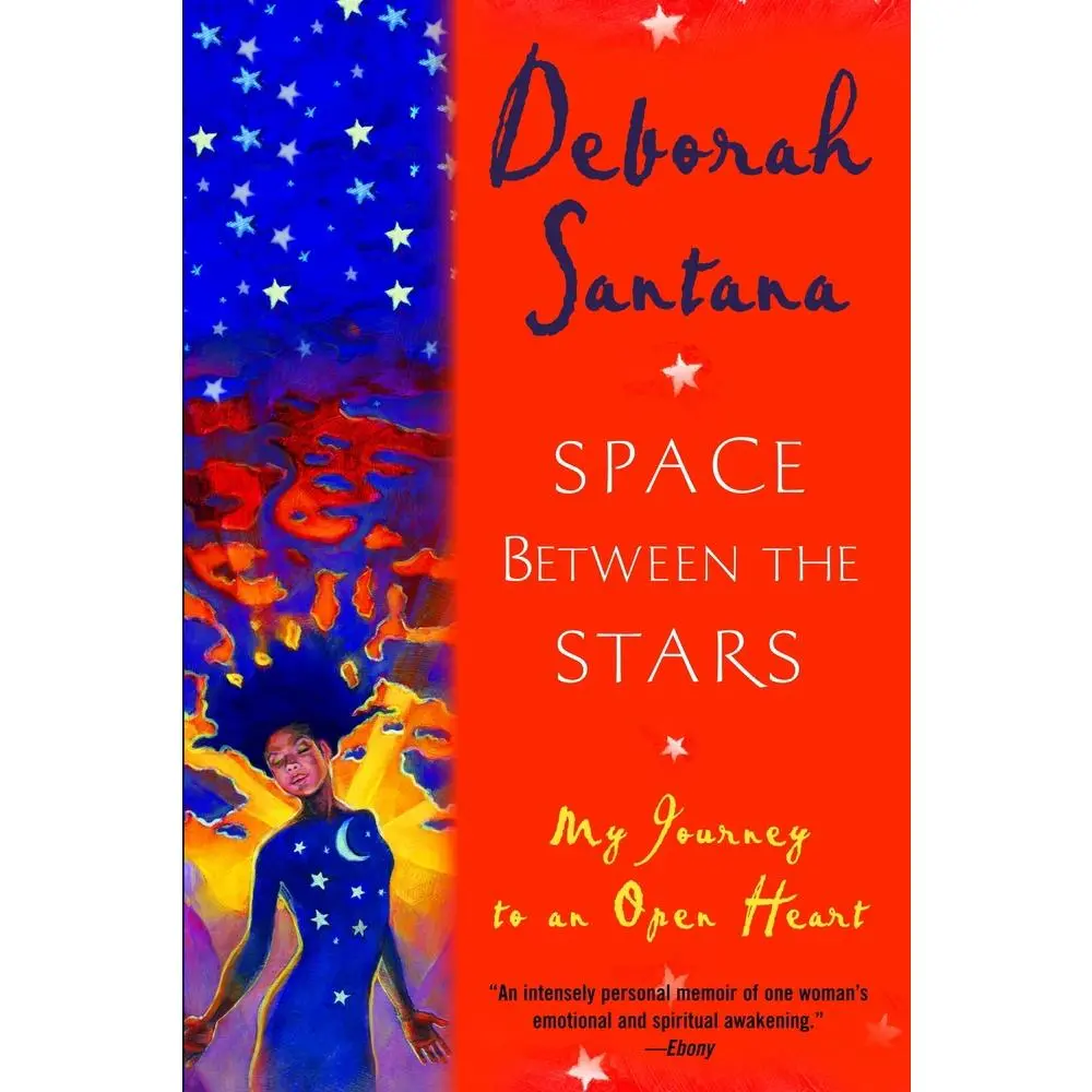 USED Book - Space Between the Stars: My Journey to an Open Heart by Santana, Deborah (Paperback) - english