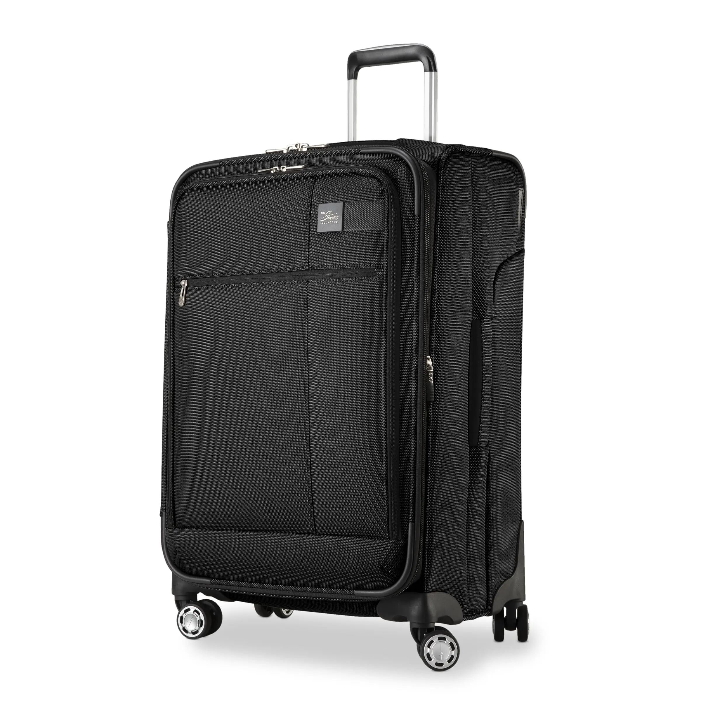 Skyway Sigma 7.0 Softside Expandable Suitcase with Spinner Wheels - Checked-Medium 24-Inch
