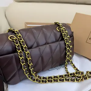 Women's Quilted Shoulder Bag—a Classic Flap Crossbody Bag. Includes A High-quality Dust Bag and Gift Box.