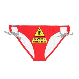 Caution Bikini Bottom