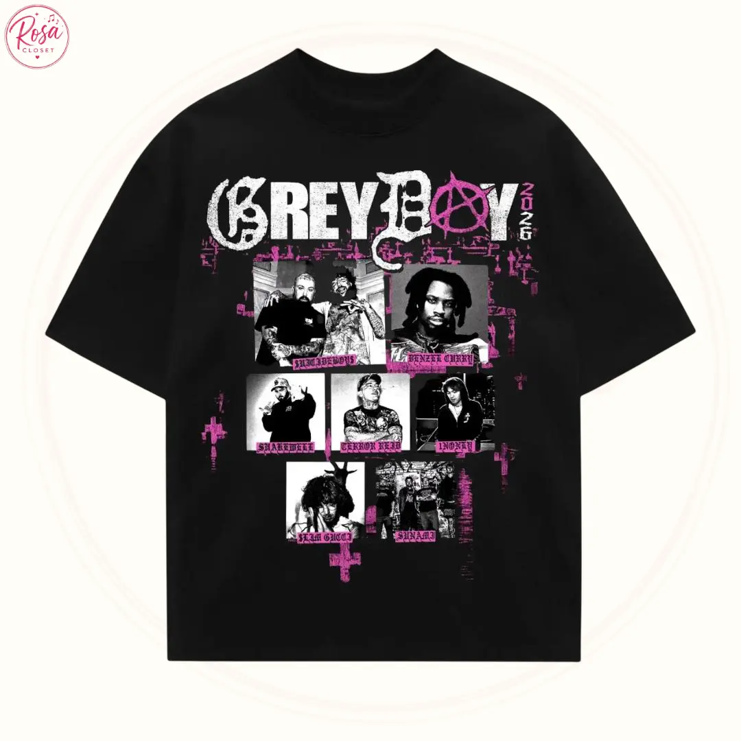 Limited GreyDay 2026 Tour v10 Shirt Icideboys Hip-Hop G59 Shirt Gift for Fan G59 Merch Unisex Concert Tee, Sweatshirt, Hoodie
