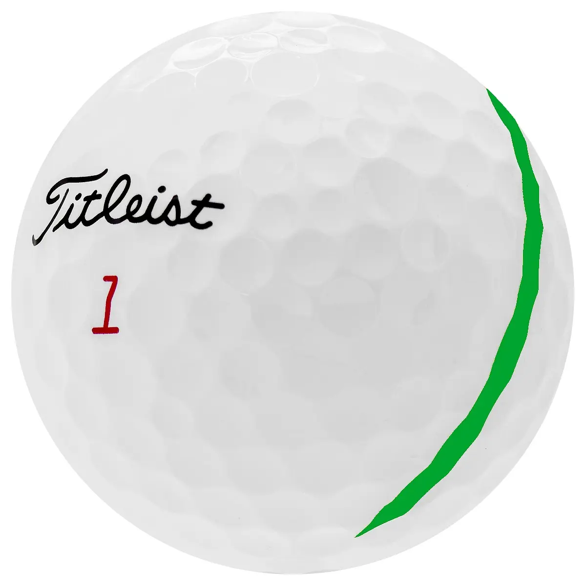 Titleist Pro V1x 2023 Performance Alignment Green Golf Balls - Pristine - 1 Dozen