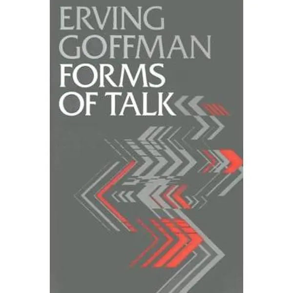 USED Book - Forms of Talk by Goffman, Erving (Paperback) - english