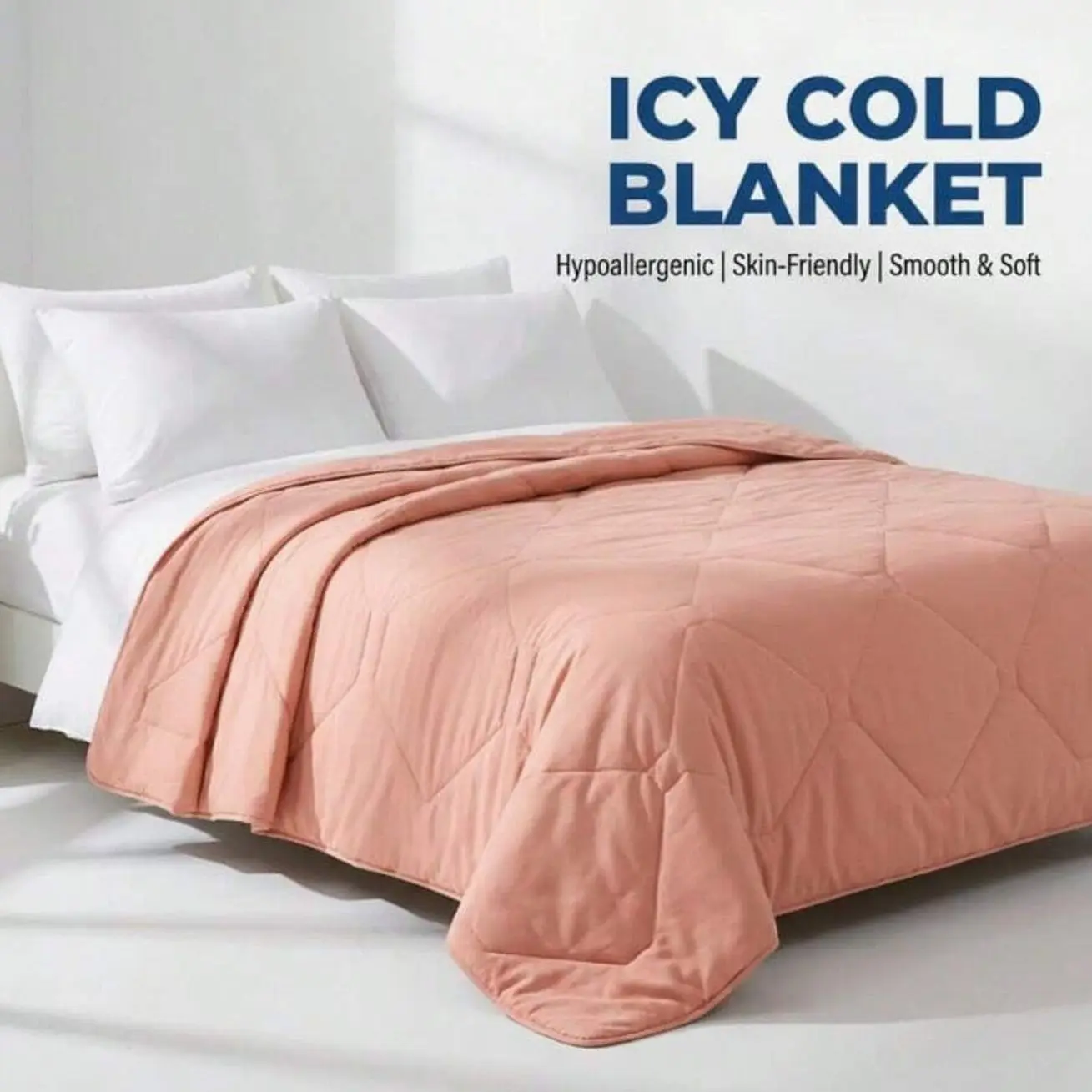 Lightweight Cooling Summer Throw Blanket, Soft Quilted Breathable Blanket, Washable All Season Bed Sofa Travel Outdoor Home Decor