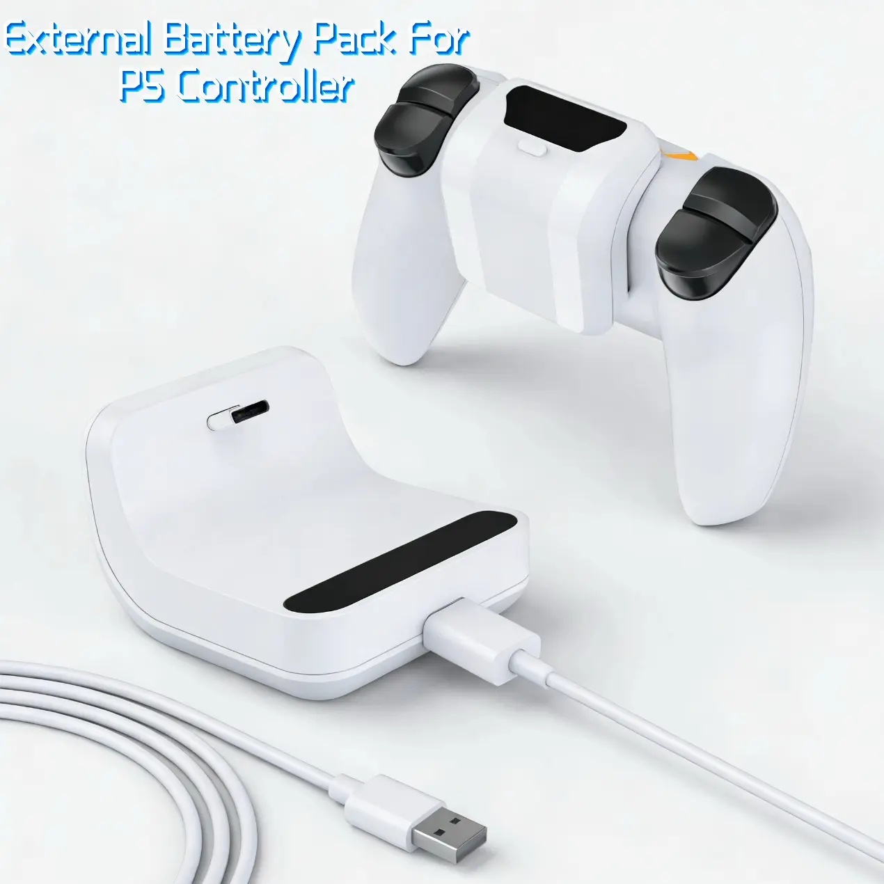 Rechargeable Battery Pack for Ps5 Controller, Playstation 5 Handle Rechargeable Battery Clip, Ps5 Host Accessories