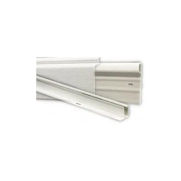 Mobile Home Vinyl Skirting White Upper & Lower Track Underpinning Trim Kit