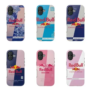 RB Energy Drink phone Cases For iPhone 12/13/14/15/16/17 Promax Pro Plus and 17 Air ,Mobile phone accessories,Perfect for Her/Him fashionable gift