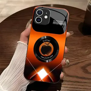 Sports Car Aesthetic MagSafe Case, 9 Colors Available Shockproof Protective Cover for 【iPhone 12】 - Heavy Duty Magnetic Phone Cover with Lens Guard.666