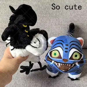 Devil Hunter Tiger Derpy Plush,Sussie Plush, K-Pop Anime Character Doll, High-Quality Cuddly Material, Unique Design for Bedroom Decor & Comforting, gift for K-pop Fans