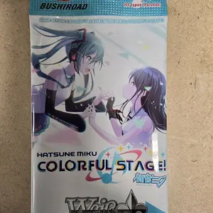 weiss hatsune miku colorful stage tcg english booster pack