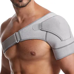 Shoulder Brace, Rotator Cuff Support Brace with Ice Pack Insertion Capability, Pressure for Preventing Strains and Dislocation, Alleviating Shoulder Pain, Adjustable Fit for Men and Women