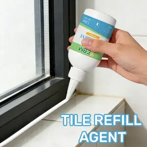 Multi-Purpose Waterproof Tile Grout Sealant, Gap Repair Adhesive, Tile Joint Filler, Universal Kitchen & Bathroom Use