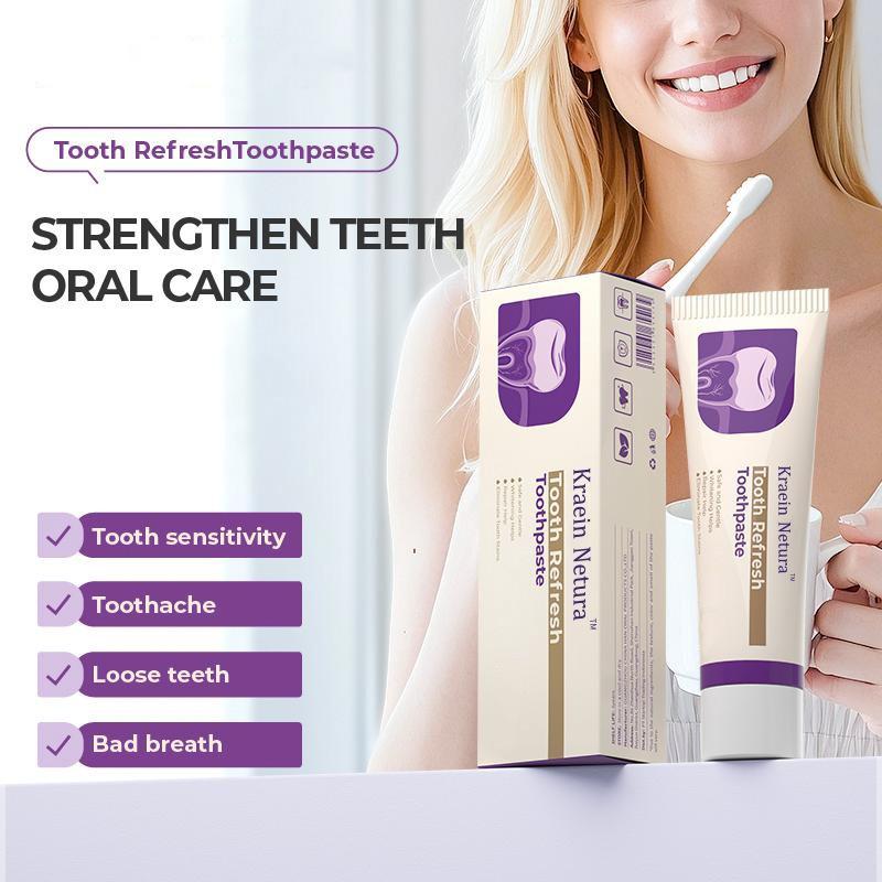 Kraein Netura Gentle Cleaning Toothpaste for Fresh Breath & Oral Care - Daily Use for Healthy Mouth and Effective Cleansing