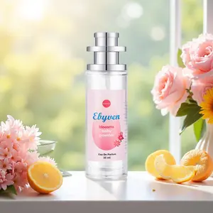 35ml Pink White Dual Skin Scent Unisex Perfume Hyacinth Rosa White Musk Bergamot Aldehyde Floral Clean Woody Soapy Two In One Fragrance Floral Scents Perfume