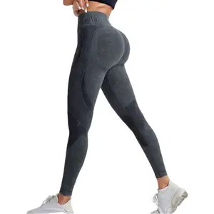 Wholesale Women's High Waist Quick-Drying Yoga Pants - Fitness, Cycling & Sports Leggings, Hip Lifting Design, Breathable Fabric, Available in Multiple Colors