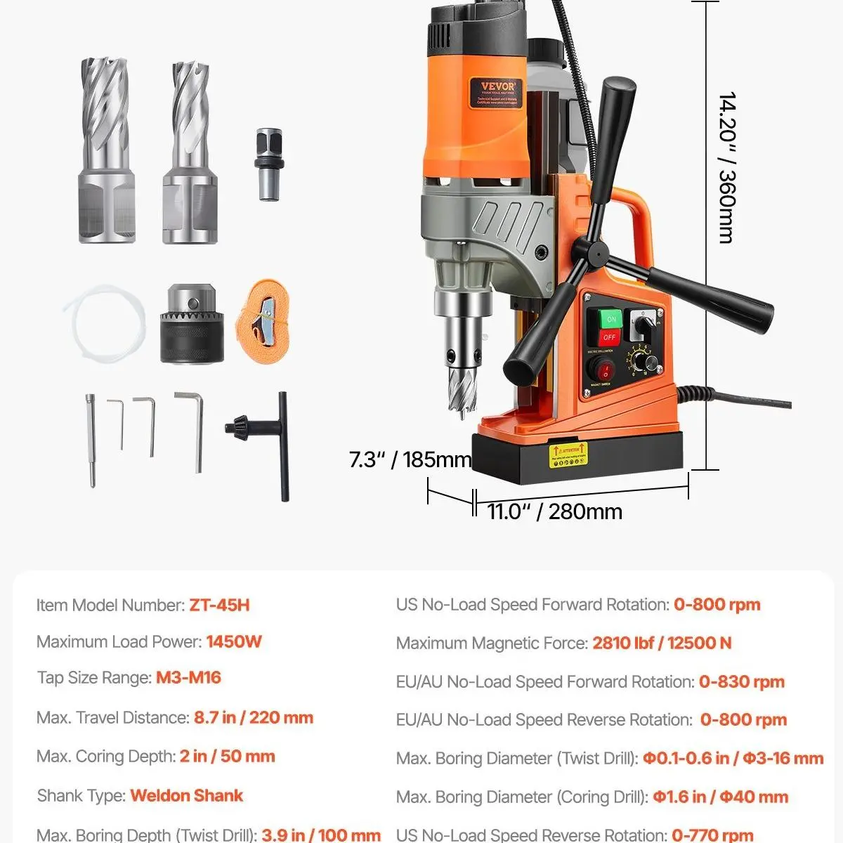 Twist Drill and Core Drill 2-Piece Set