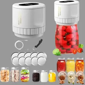 2026 Suitable for Wide Mouth or Regular Mouth Mason Jars Storage Bottles & Jars s-Preserving Containers -Jar Sealers