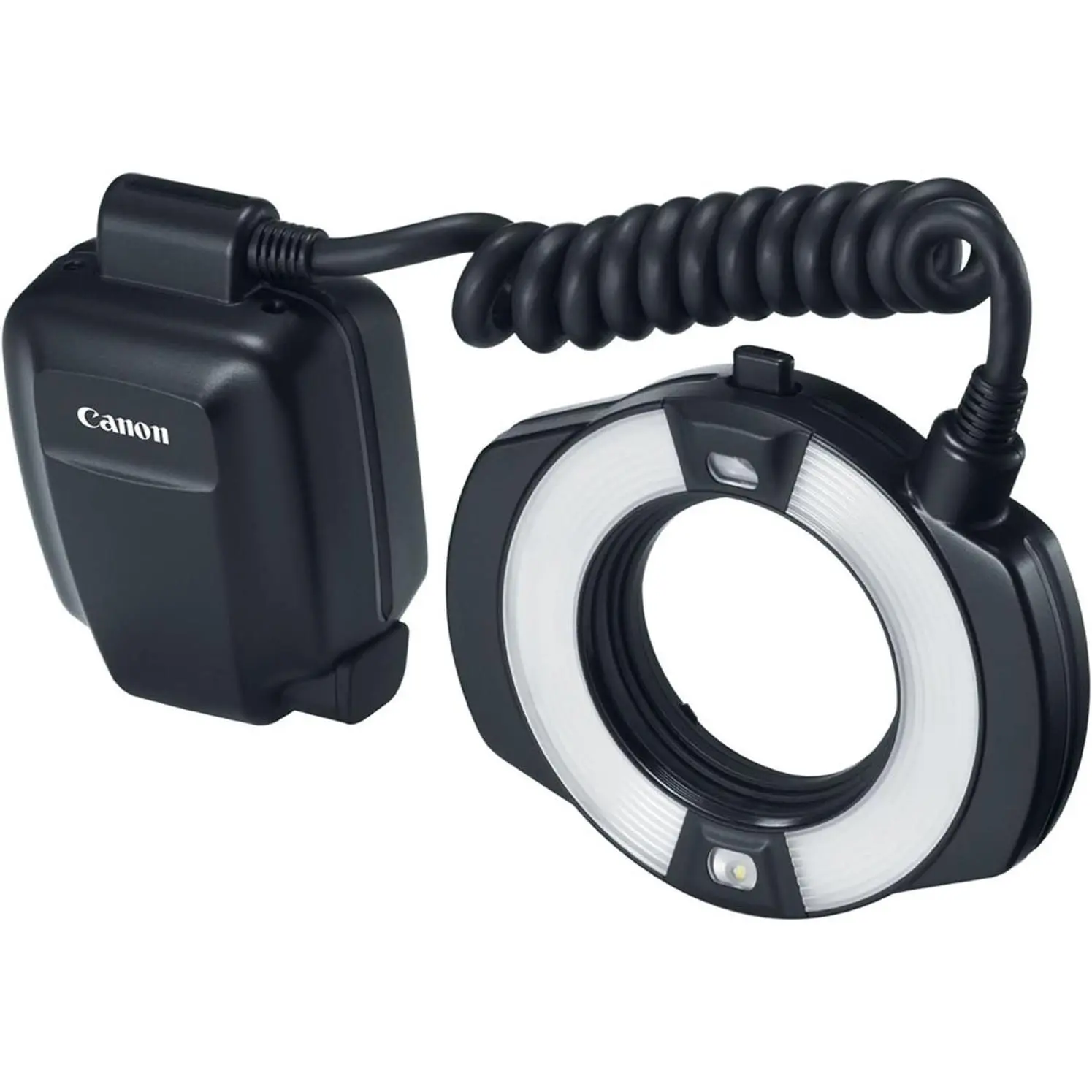 Canon MR-14EX II Macro Ring Lights - Digital Adjustable Wireless TTL Camera Flash Accessory for Cameras, Macro Lenses, 34.4 ft./10.5m Guide No., 3 Days Usage Support, Flash Unit Set