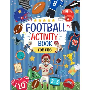 Football Activity Book For Kids: The Perfect Football Themed Workbook For Kids | Mazes, Coloring, Sudoku AND MORE (American Football Activity Book): ... | Perfect For Journeys Paperback – October 18, 2022