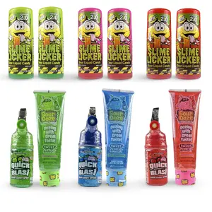 Sour Candy 2-Pack Variety Build Your Own Assortment, Slime Lickers, Sour Gel, Foam & Spray Combos