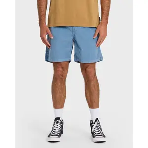Taxer Cord 18" Elastic Waist Shorts - Riviera