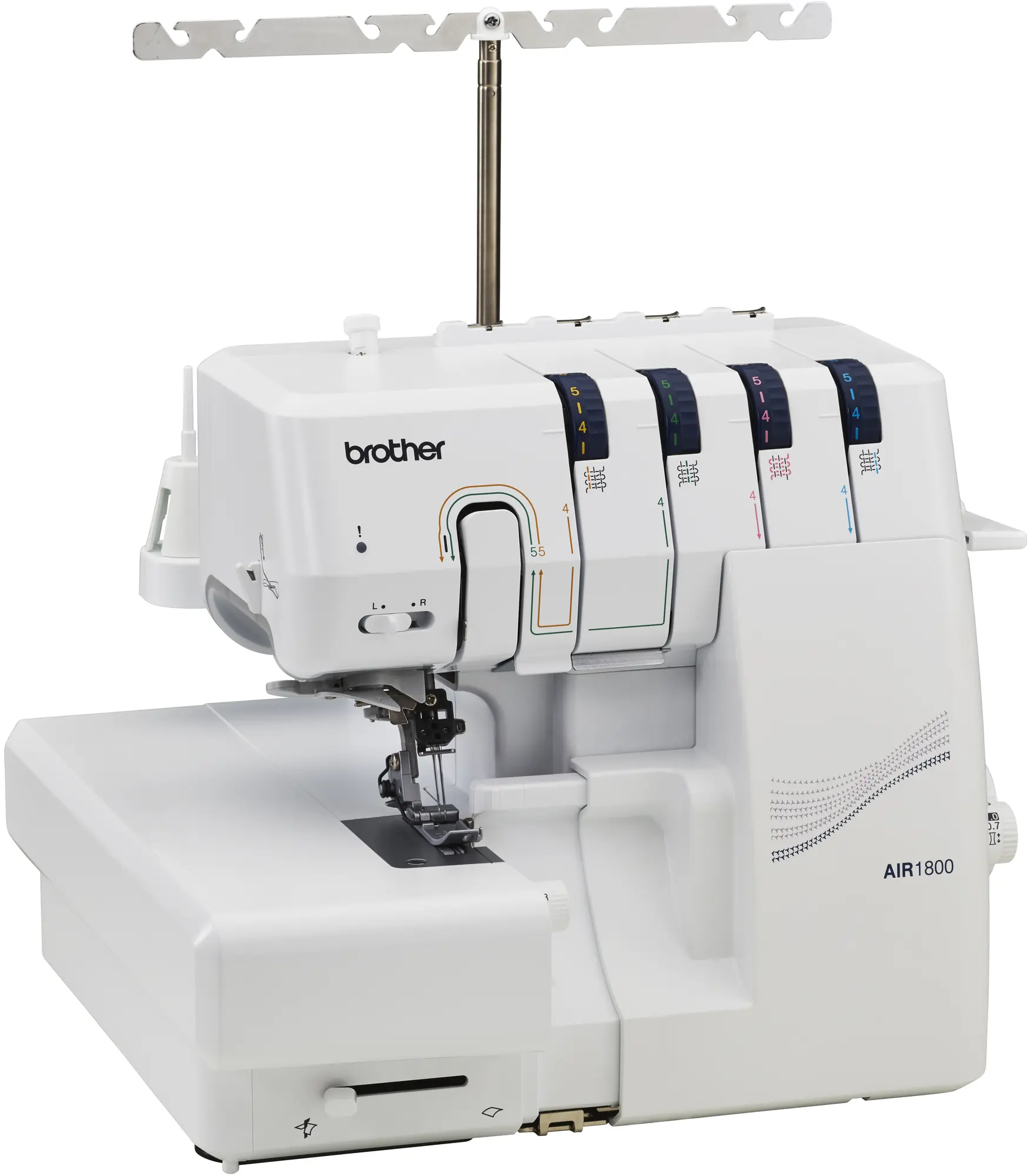 Brother AIR1800 Air Serger Sewing Machine with Air Threading Technology