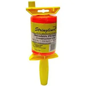 Twisted 540-Feet Reloadable Line Reel, Fluorescent Orange