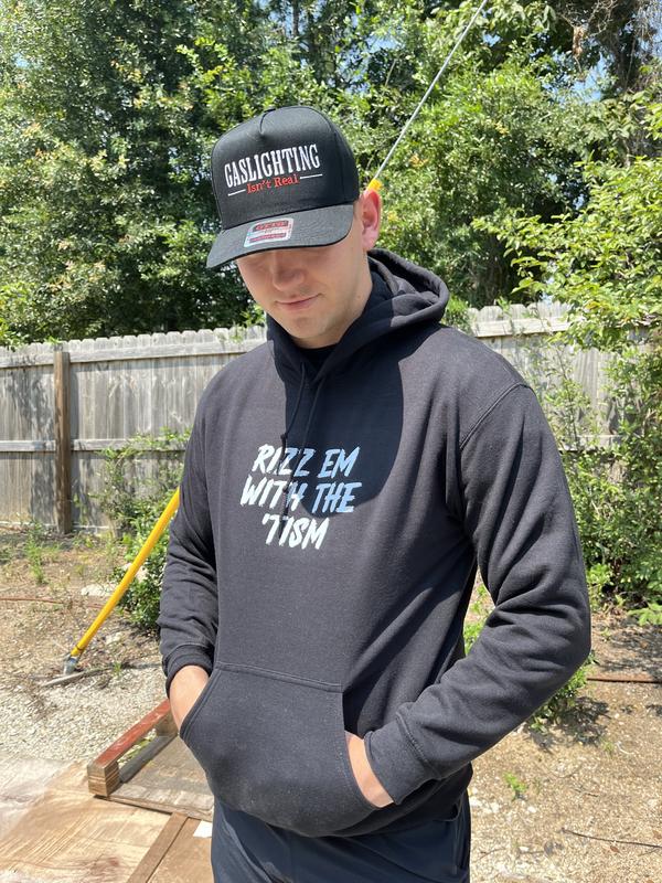 Rizz Em Hoodie Menswear Stylish - Long Sleeve Sweater - Graphic ...
