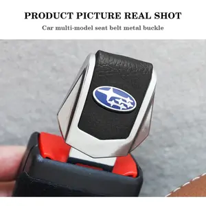 Subaru Car Seatbelt Extender Plug, Safety Buckle Extension, Universal Vehicle Safety Accessory, Interior Decoration Modification Parts