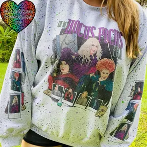 In My Hocus Pocus Era Splatter Halloween Sweatshirt -Unisex Sweater-Sublimation Print
