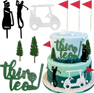 Golf 30th Birthday Cake Decoration 30th Birthday Decorations for Men Thir Tee Cake Topper for Golf Sports Theme birthday Party Decorations outdoorfun