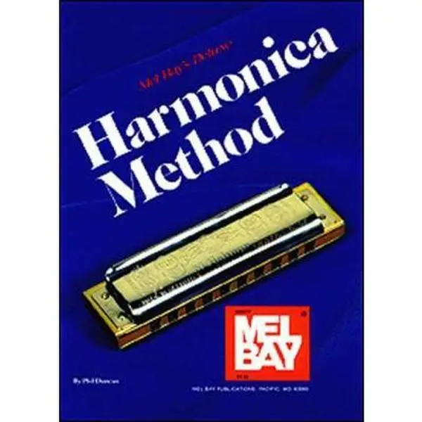 USED Book - Mel Bay Deluxe Harmonica Method by Phil Duncan (Paperback) - english