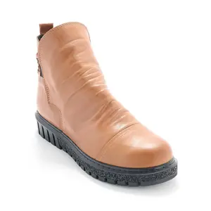 Miz Mooz Leather Buckled Ankle Boots - Bea