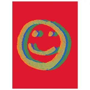 SMILE Poster 45x60 cm / 18x24″