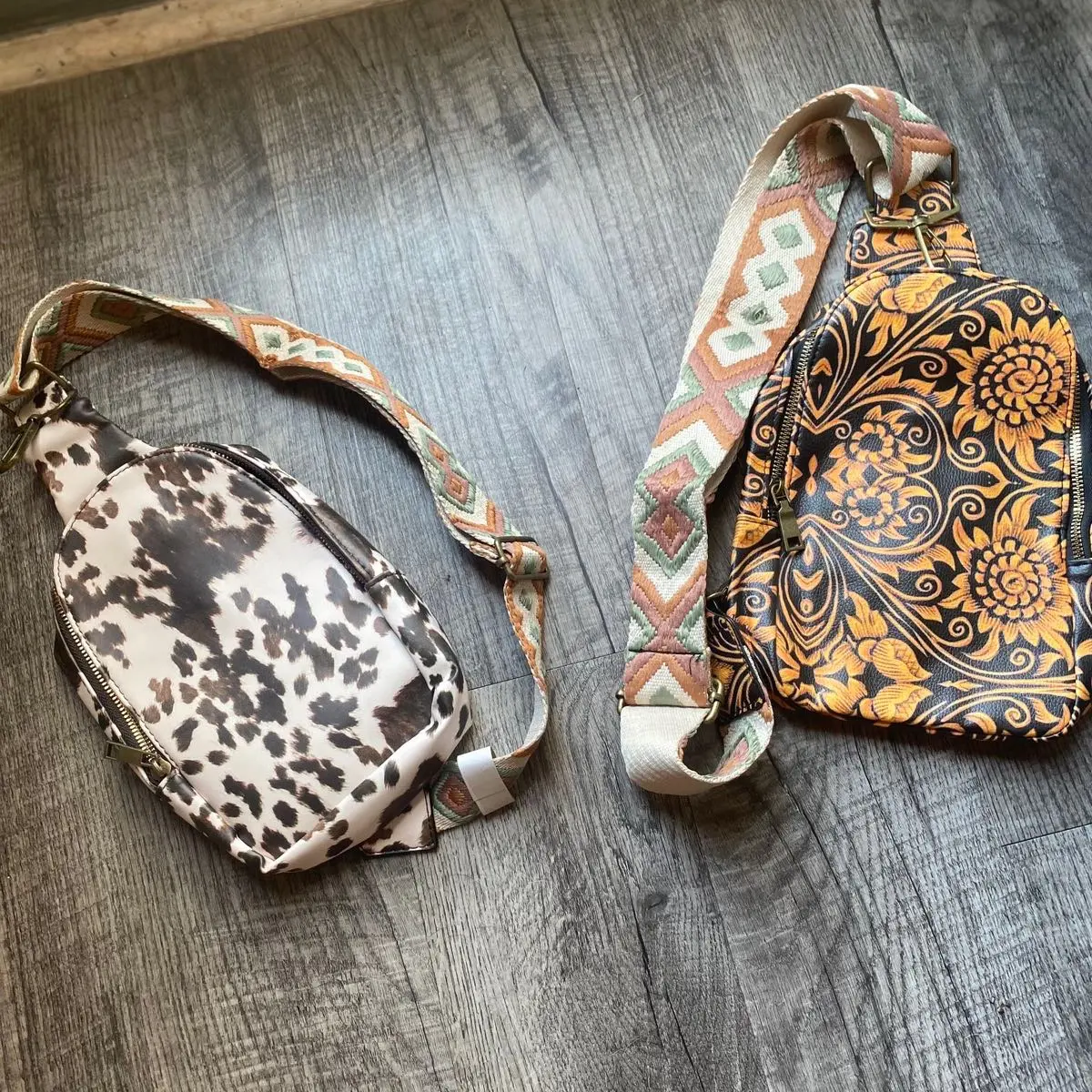 Free Spirit Sunflower Crossbody Bag