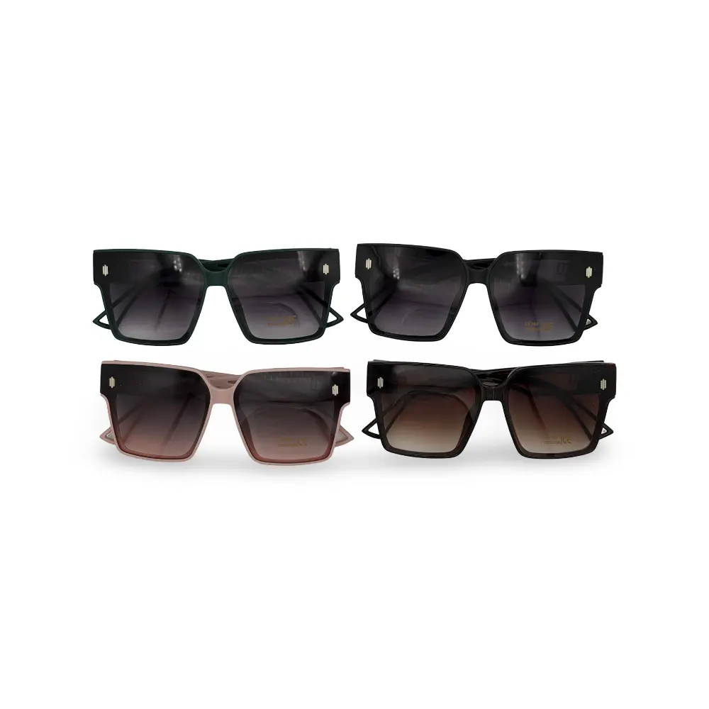 #16-C5330 CICI Sunglasses Premium Vintage Square Sunglasses for Women and Men