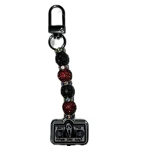 Ghostface  Bling Cellphone  Smartphone Charm - Bag Clip - Keychain - Accessory