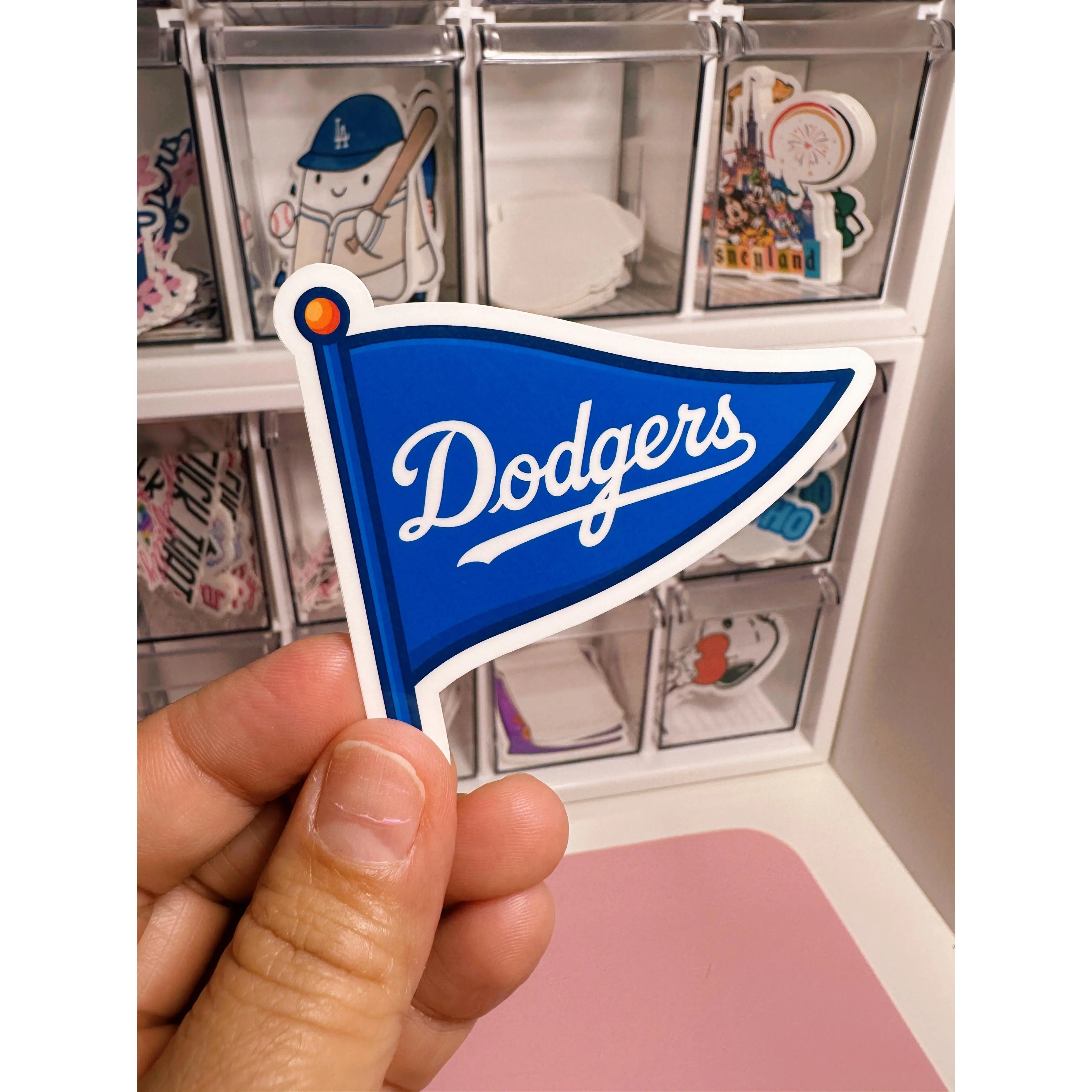 Dodgers Flag | Sticker