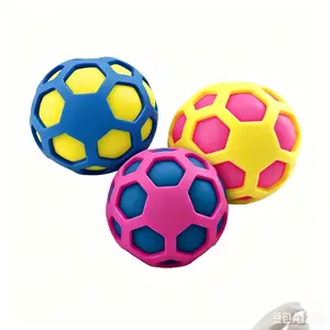 2026 NEW Hexagonal Hollow Squeeze Fidget Ball, Color Pop Soft Squishy Sensory Toy, Stress Anxiety Relief for Adults & Kids