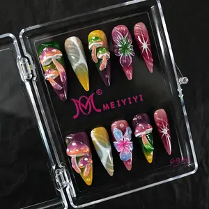 .DP.6989.Handmade 3D Carved Wearable Nail